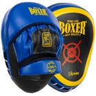 Лапа Вигнута Кожвініл (2шт) BOXER Еліт (р-р 23х19х4, 5см, Чорний-синій) (2013-01_Чорний-синій)