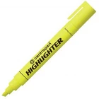 Маркер Centropen Fax 8852 1-4,6 мм, chisel tip, yellow