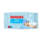 Детские влажные салфетки Huggies Pure 56 шт