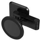 Магнітний тримач для телефону FY73 MagSafe метал і ABS-пластик чорний обертання 360°