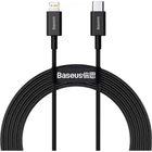 Кабель Baseus Superior Series Fast Charging Type-C to Lightning 20W 2m Black (CATLYS-C01) [75257]