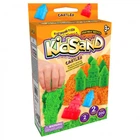 Кинетический песок KidSand KS-05, 200 г в наборе Оранжевые замки