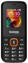 Мобильный телефон Sigma mobile X-style 171 MINI Black-Orange (UA UCRF)