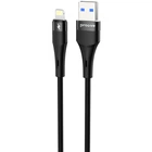 Кабель Proove Light Silicone Plus USB to Lightning 2.4A (1m) black