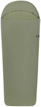 Вкладыш в спальник Naturehike CNH22SD016 нейлоновый дышащий легкий с чехлом Green