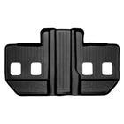 Коврики в салон Cadillac Escalade 2007-, ESV, 3 ряд, с бортом, задние, черные, Weathertech 440665