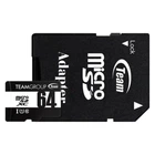 Карта памяти Team MicroSDHC 64GB UHS-I Class 10 Black + SD-adapter (TUSDX64GCL10U03)