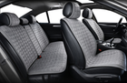 Накидки на сиденья Chicago серые (передние+задние) Beltex BX85200