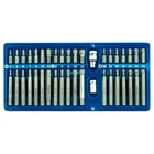 Набір насадок TORX, SPLINE, HEX, 3/8"-1/2", 40 од, металевий кейс VOREL (66400)