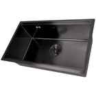 Кухонная мойка врезная Nett NB-7042 700х420 с PVD покрытием черная (1 мм)