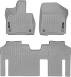 Килимки Weathertech Grey для Toyota Sienna (mkIV) 2020→ (8 місць)(1-2 ряд) (WT 4616411-4616413)