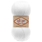Пряжа ALIZE Baby Best, 55 білий