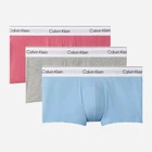 Набор трусов боксеров мужских хлопковых Calvin Klein NB4389-TKM(Brilliant Pink Multi) L 3 шт Микс (199156157178)