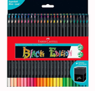 Олівці кольорові 50кол. Faber-Castell 116450 Black Edition трикутні, чорне дерево /116450/