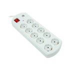 Мережевий фільтр живлення PowerPlant 10 м, 10 розеток, USB, явро, 100% модь (YS-N6065/10) (EX610563)
