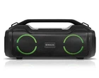 Колонка портативна 2.0 REAL-EL X-747 Black, 2 x 25 Вт, пластиковий корпус, Bluetooth, MicroSD / USB, IPX5, живлення від акумулятора, 2x3600мА * год, керування зверху