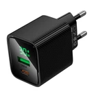 Зарядний пристрій Hoco USB/Type-C PD30W дисплей (CS84A)