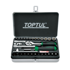 Набор инструмента 1/4" 32ед. TOPTUL GCAD3204