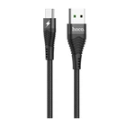 USB кабель Hoco U53 5A Flash, Type-C, 1.2 м., Черный - 185406
