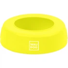 Складная миска-непроливайка для собак WAUDOG Silicone 750 мл 15,5 см жёлтая