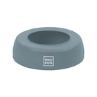 Складана миска-непроливайка для собак WAUDOG Silicone 750 мл 15,5 см сіра