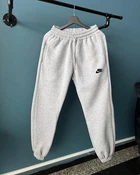 Спортивні білі штани найк для чоловіка N4 - gray L (239120)