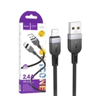 Кабель зарядний Hoco X109 Silicone Cable 2.4 A Lightning 1 м Black