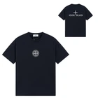 Мужская футболка Stone Island, черный, XL (STD009)