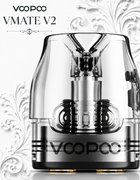 Картридж Voopoo Vmate V2 Сітка 1.2 Ом Вупу Вмейт У 2 верхня заправка 3 мл пластик