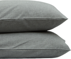 Набор наволочок Moon&Star Grey Comfort Вареный хлопок 40х40 см 2 шт (MS-840002328)