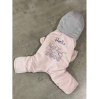Зимний комбинезон для собак "HeLLo" розовый M Cheepet 000355417