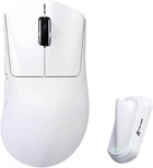Бездротова миша ATTACK SHARK V8 42000 DPI PAW3950MAX Nordic 54L15 8K Біла