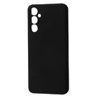 Чохол силіконовий з мікрофіброю WAVE Colorful Case (TPU) сумісність з усіма видами захисного скла Samsung Galaxy S25 FE Black