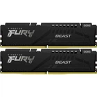Модуль памяти для компьютера DDR5 32GB (2x16GB) 6000 MHz Fury Beast Black Kingston Fury (ex.HyperX) (KF560C36BBE2K2-32)