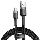 Кабель для телефону Baseus Cafule (USB To Type-C) Cable 3A 1м