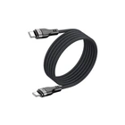 Кабель Type-C to Type-C ACEFAST C11-03 3A 60W нейлон + PVC черный 1.2 м