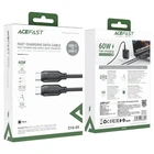 Кабель зарядки ACEFAST C16-03 Type-C 60W TPE 1.2 м черный