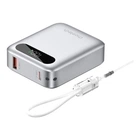 Повербанк Powerbank Choetech B860CCSL 10000mAh 22.5Вт, Power Delivery, Silver