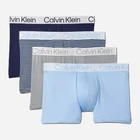 Набор трусов боксеров мужских Calvin Klein NP2742O-OQI(Blue Bell Multi) XL 4 шт Синий/Серый/Голубой (198629056840)