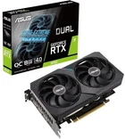 Відеокарта GeForce RTX 3050, Asus, DUAL OC V2, 8Gb GDDR6, 128-bit, DVI-D/HDMI/DP, 1852/14000 MHz, 6-pin (DUAL-RTX3050-O8G-V2)