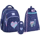Набір рюкзак + пенал + сумка для взуття Kite 763M Type Love SET_K26-763M-2