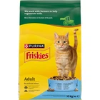 Сухой корм Purina Friskies со вкусом лосося и овощей