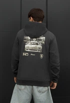 Худи мужское стаф темно-серое спортивное Staff fer dark gray XXL (401603)