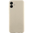 Чехол TPU GETMAN Liquid Silk Full Camera для Samsung Galaxy A06 Песочный / Sand