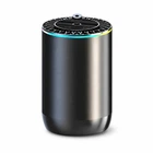 Ароматизатор автомобильный XT015 с RGB подсветкой звездное небо Черный аромадиффузор для авто дома и офиса