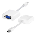 Конвертер mini Display Port (папа) на VGA(мама) 30cm, White, 4K/2K, Пакет