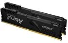 Модуль пам'яті Kingston DDR5 16GB (2x8GB) 5200 MHz FURY Beast Black Fury (ex.HyperX) (KF552C40BBK2-16)