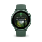 Смарт-часы Garmin Vivoactive 6 Metallic Jasper Green with Jasper Green Silicone Band (010-02985-42)