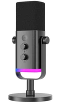 Мікрофон студійний/ для стрімінгу, подкастів Fifine AmpliGame AM8 Black