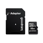 Карта памяти MicroSDHC 32GB UHS-I Class 10 Goodram + SD-adapter (M1AA-0320R12)